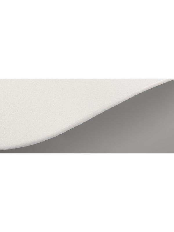 Козырёк для кепки, 7,5 × 18 × 5,5 см, цвет белый