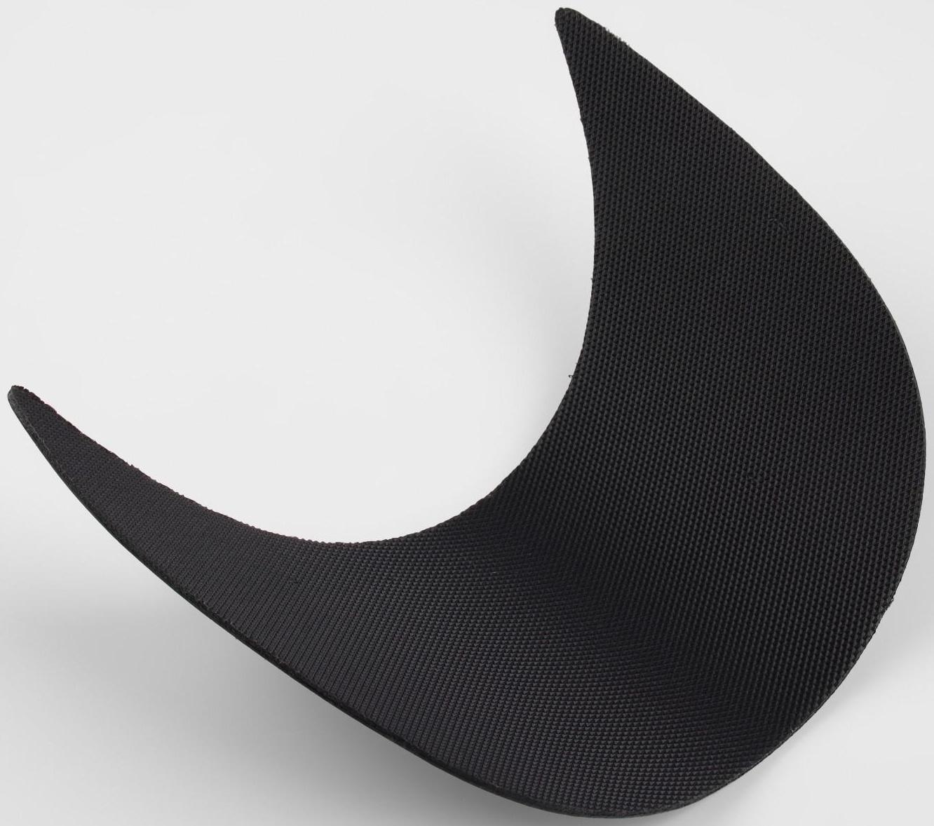Козырёк для кепки, 7,5 × 18 × 5,5 см, цвет чёрный