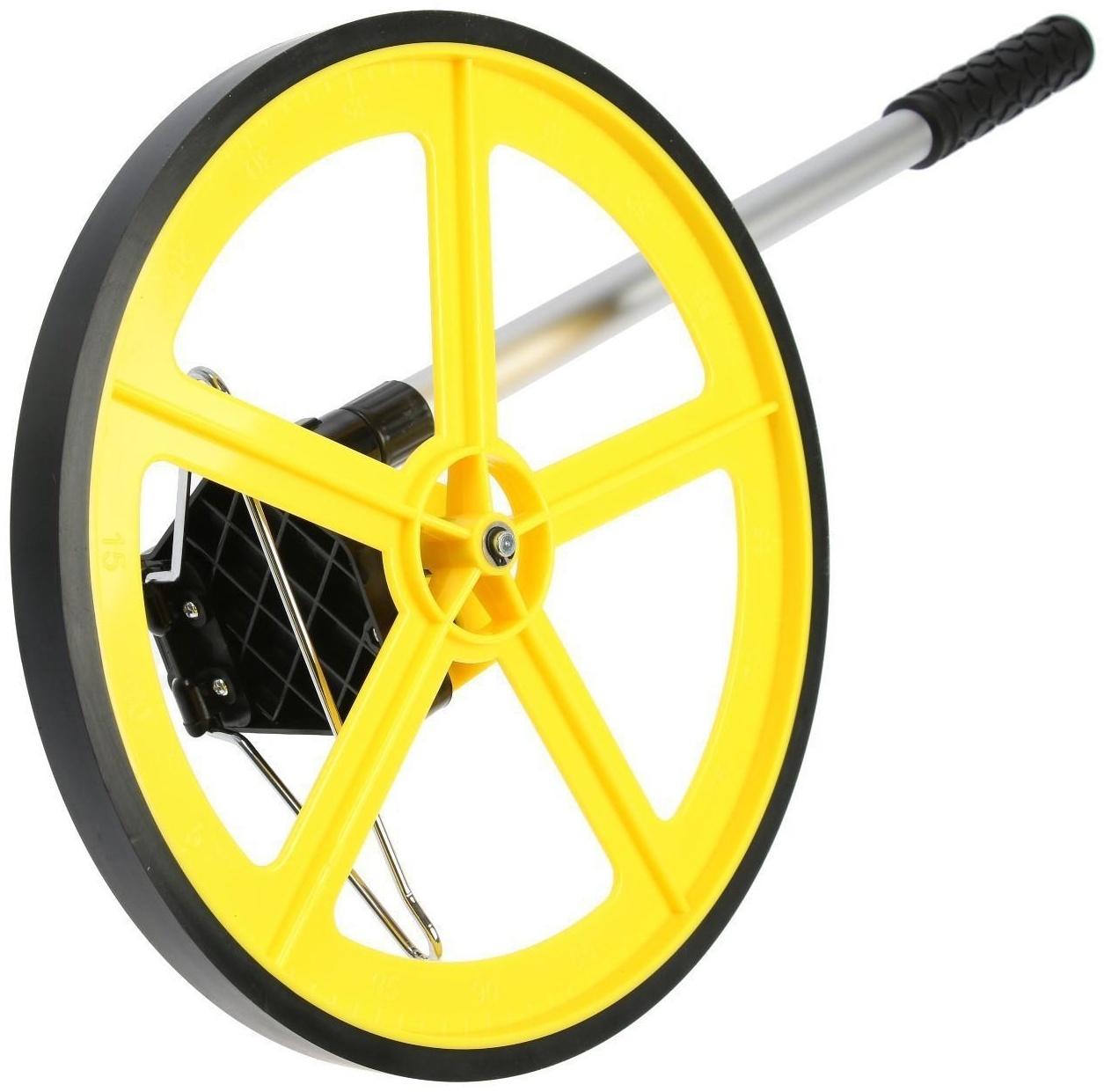 Измерительное колесо ТУНДРА, механическое, диаметр 318 мм, диапазон измерения 0-99999.9 м