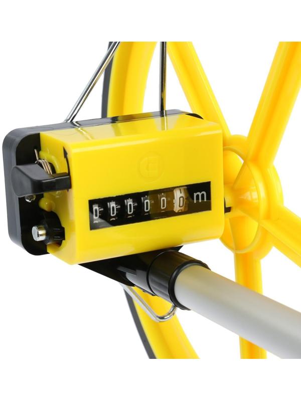 Измерительное колесо ТУНДРА, механическое, диаметр 318 мм, диапазон измерения 0-99999.9 м