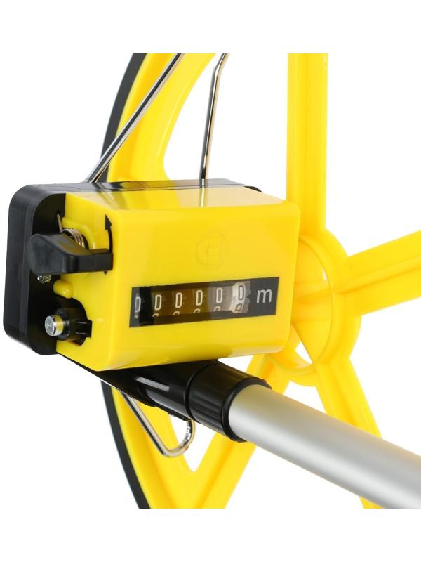 Измерительное колесо ТУНДРА, механическое, диаметр 318 мм, диапазон измерения 0-99999.9 м