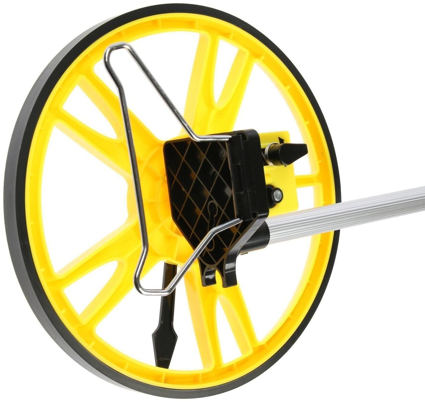 Измерительное колесо ТУНДРА, механическое, диаметр 318 мм, диапазон измерения 0-9999.9 м