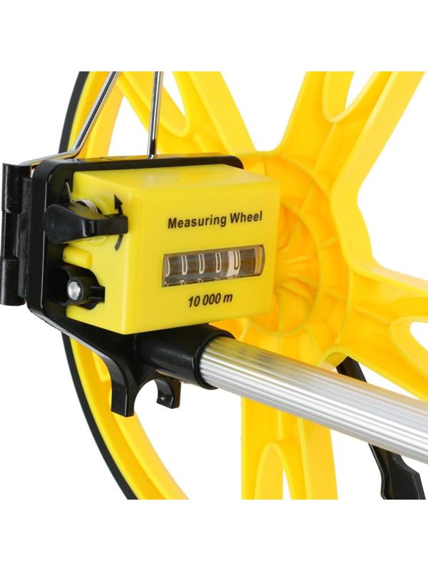 Измерительное колесо ТУНДРА, механическое, диаметр 318 мм, диапазон измерения 0-9999.9 м