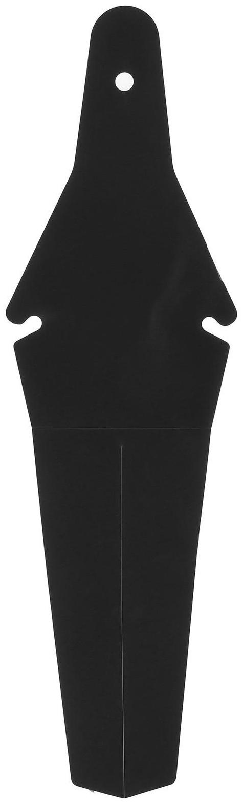 Крыло заднее, под седло, цвет чёрный