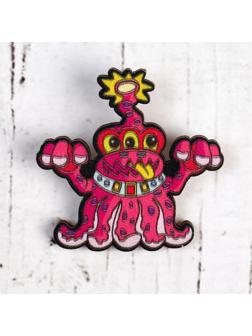 Деревянный значок «Осьми»