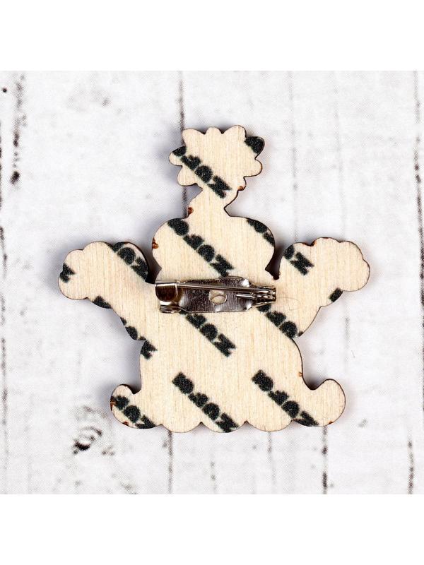 Деревянный значок «Осьми»