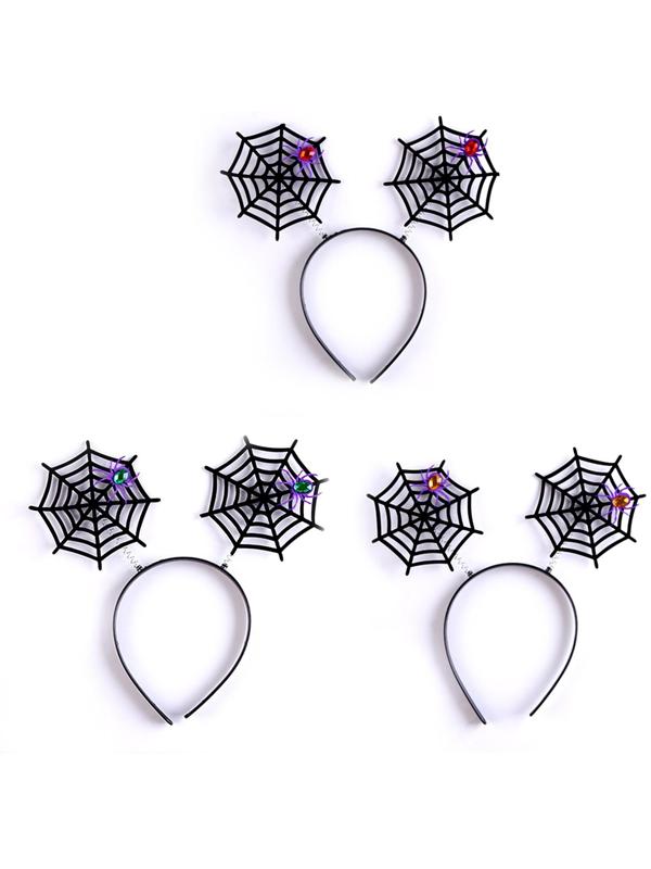 Карнавальный ободок «Паутина» на пружинках, МИКС