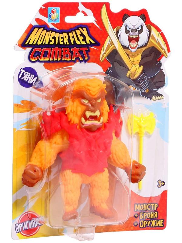 Тянущаяся фигурка Monster flex Combat, в броне и с оружием, 15 см, 16 видов, МИКС