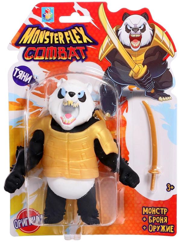Тянущаяся фигурка Monster flex Combat, в броне и с оружием, 15 см, 16 видов, МИКС