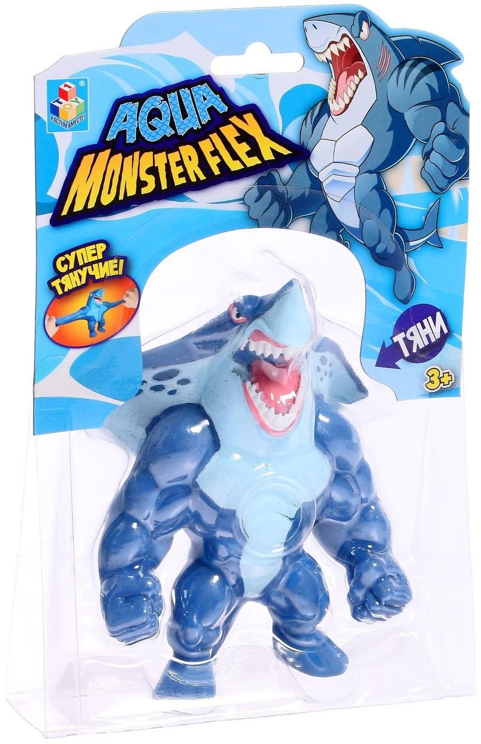 Тянущаяся фигурка Monster flex Aqua, 14 см, 14 видов, МИКС