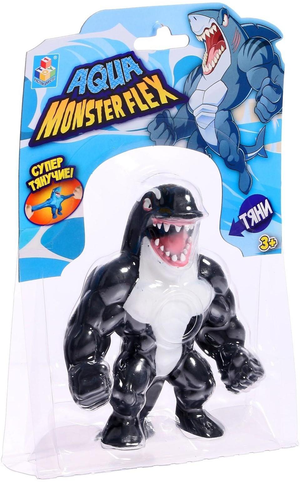 Тянущаяся фигурка Monster flex Aqua, 14 см, 14 видов, МИКС