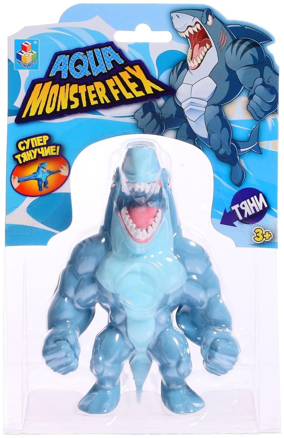Тянущаяся фигурка Monster flex Aqua, 14 см, 14 видов, МИКС