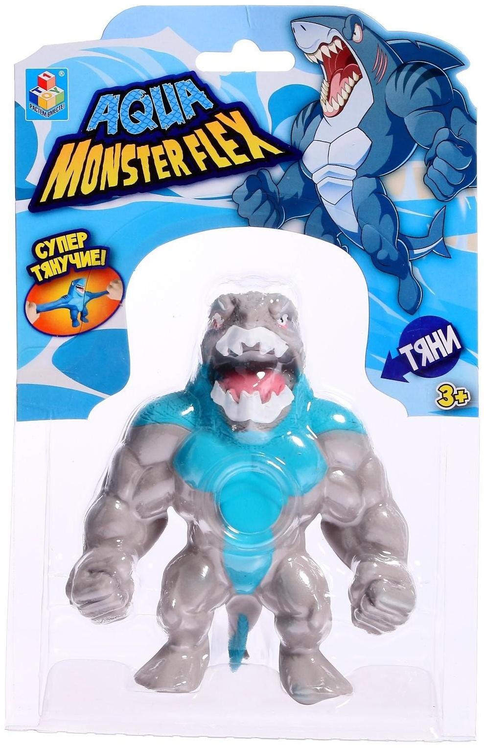 Тянущаяся фигурка Monster flex Aqua, 14 см, 14 видов, МИКС
