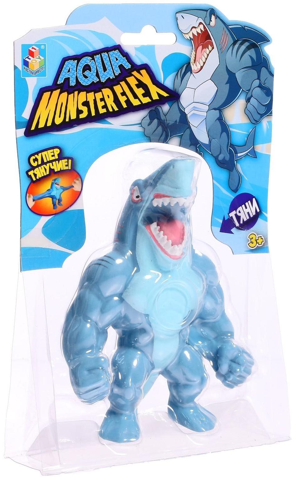 Тянущаяся фигурка Monster flex Aqua, 14 см, 14 видов, МИКС