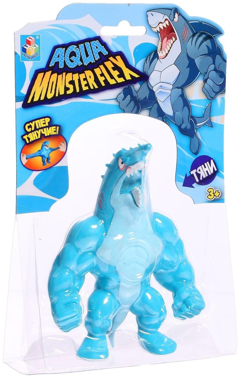 Тянущаяся фигурка Monster flex Aqua, 14 см, 14 видов, МИКС