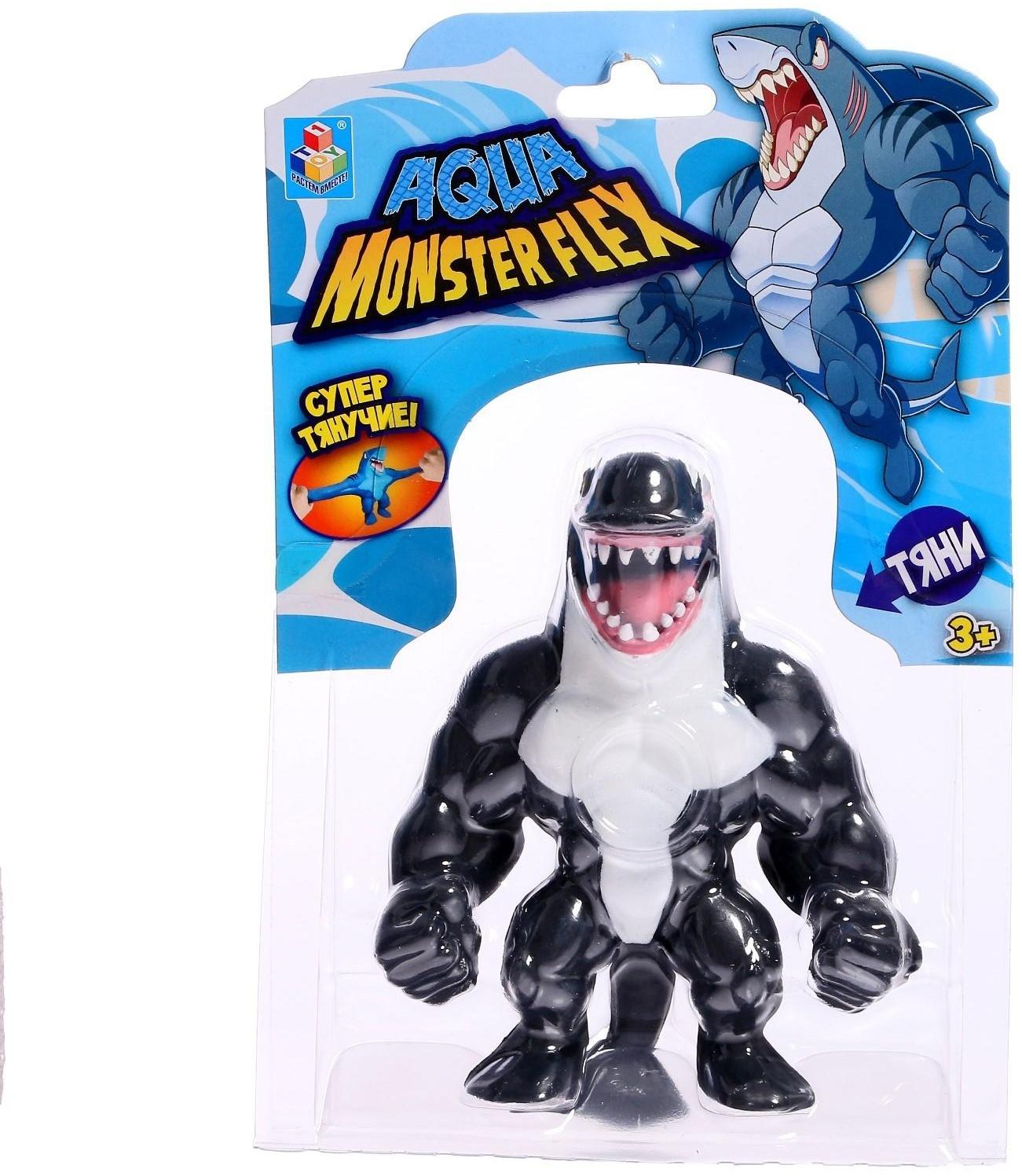 Тянущаяся фигурка Monster flex Aqua, 14 см, 14 видов, МИКС