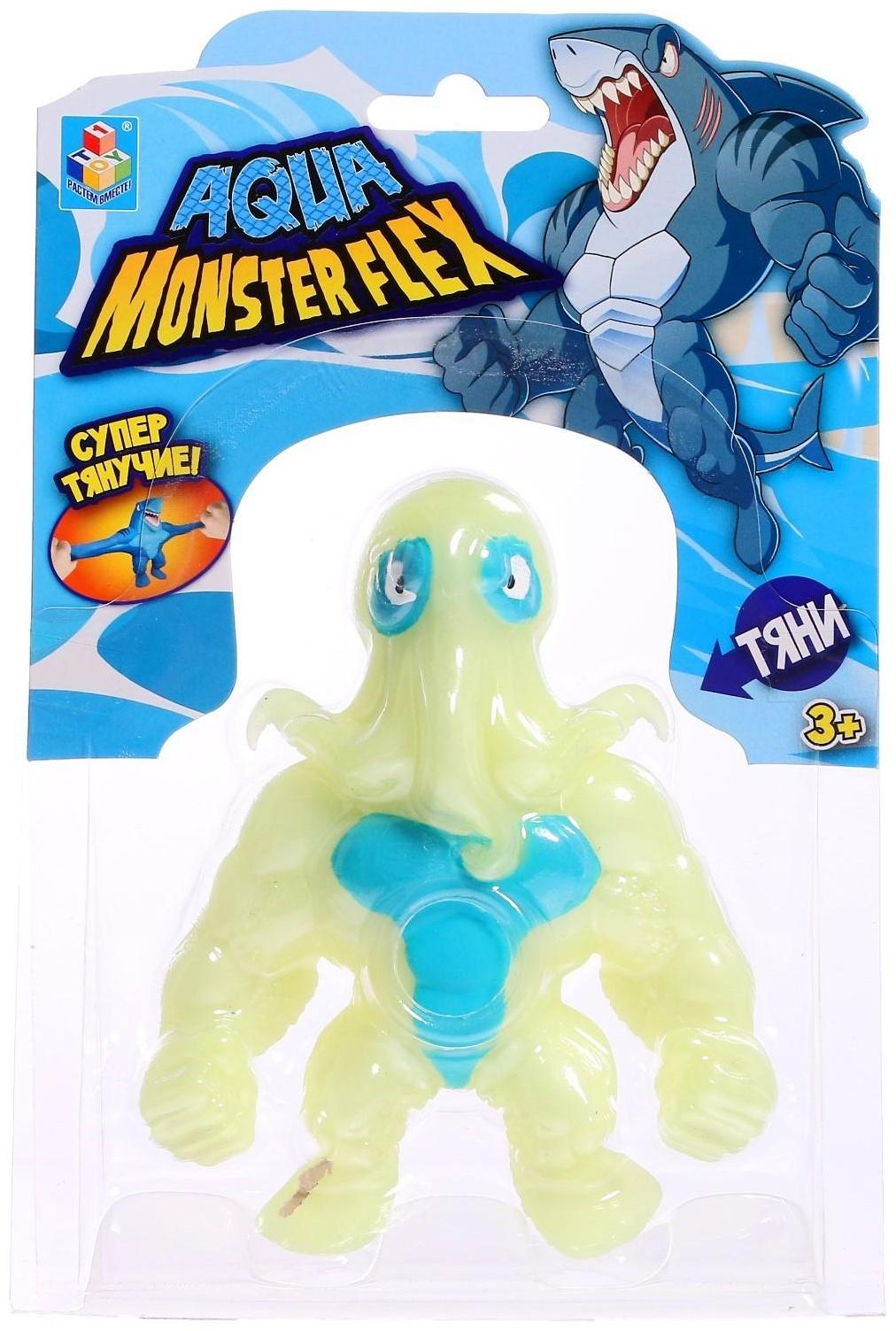 Тянущаяся фигурка Monster flex Aqua, 14 см, 14 видов, МИКС
