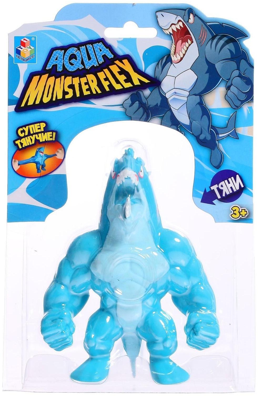 Тянущаяся фигурка Monster flex Aqua, 14 см, 14 видов, МИКС