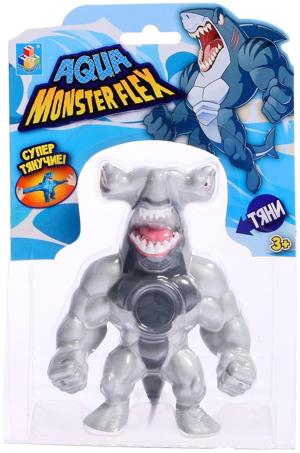 Тянущаяся фигурка Monster flex Aqua, 14 см, 14 видов, МИКС