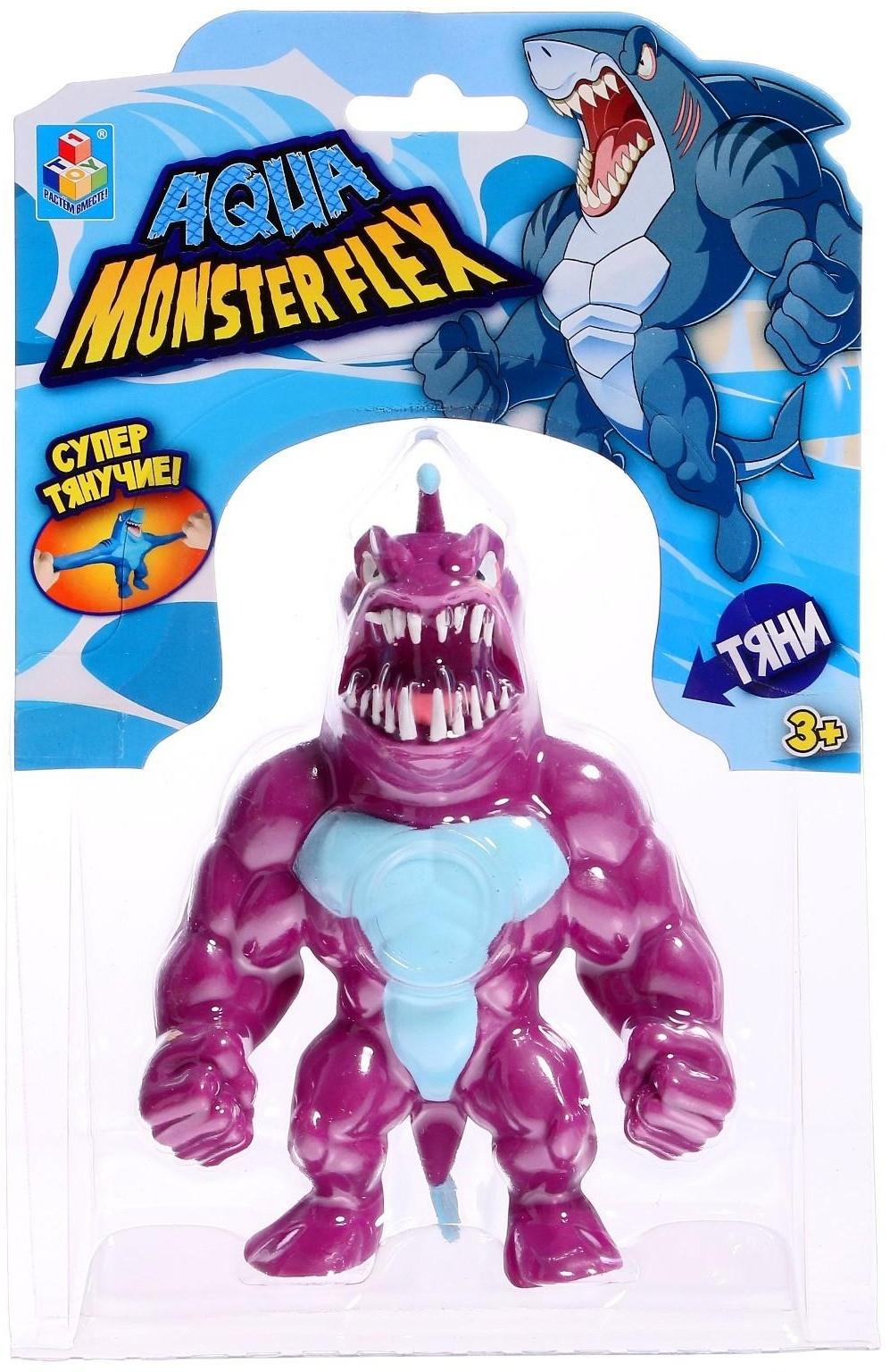Тянущаяся фигурка Monster flex Aqua, 14 см, 14 видов, МИКС