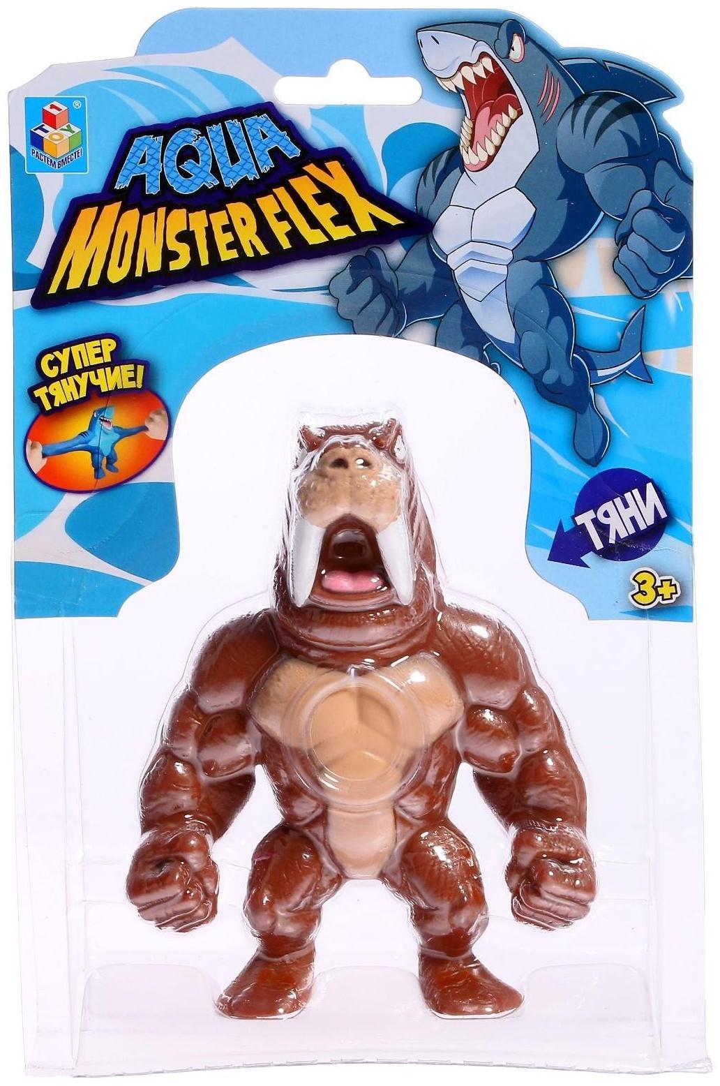 Тянущаяся фигурка Monster flex Aqua, 14 см, 14 видов, МИКС