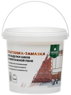 Шпатлевка-замазка для заделки Flastic, швов по монтажной пене, 1,4 кг