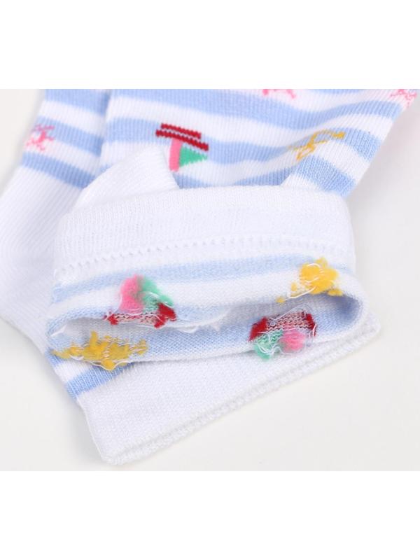 Носки женские, цвет белый микс, размер 35-38