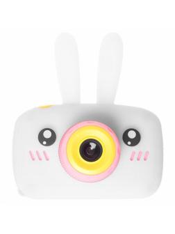 Детский цифровой фотоаппарат с играми и встроенной памятью GSMIN Fun Camera Rabbit BT570112