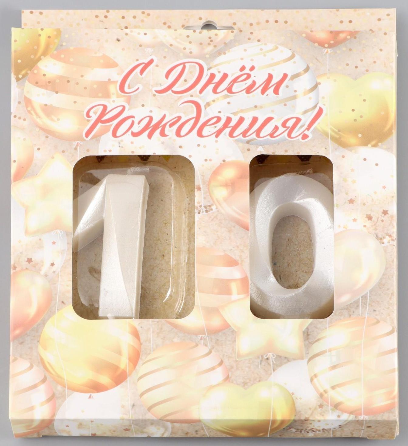 Свеча в торт юбилейная 