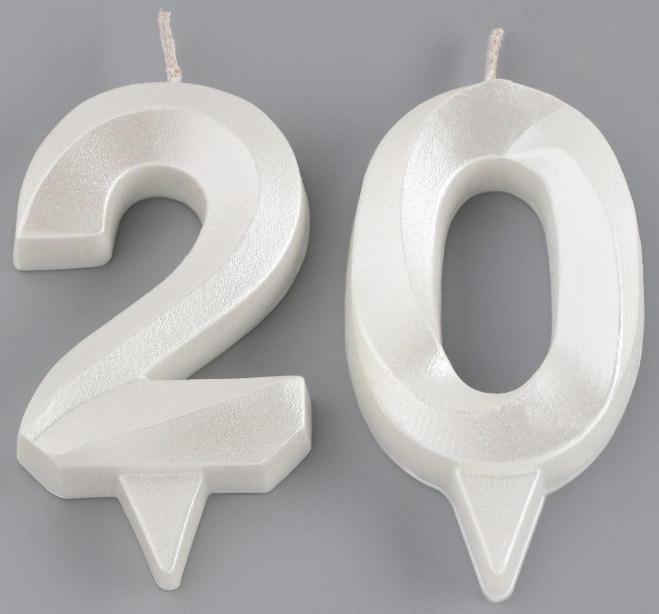 Свеча в торт юбилейная 