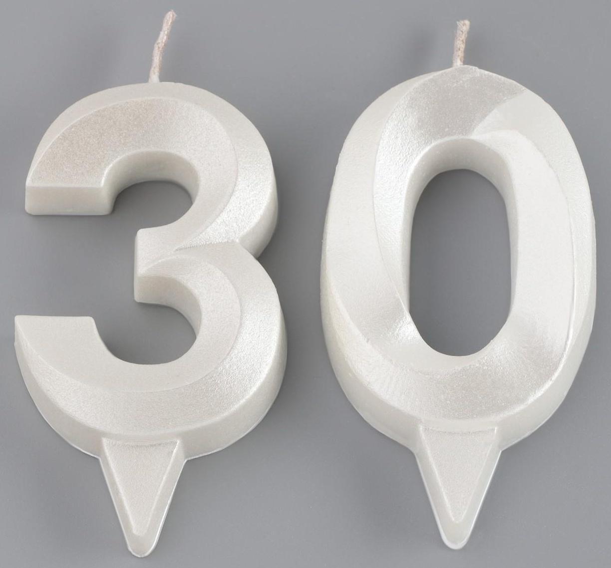 Свеча в торт юбилейная 