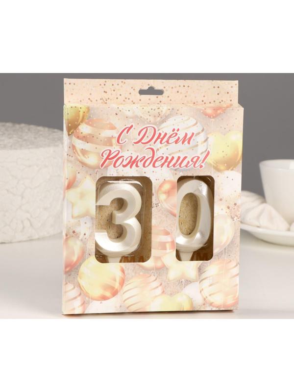 Свеча в торт юбилейная 