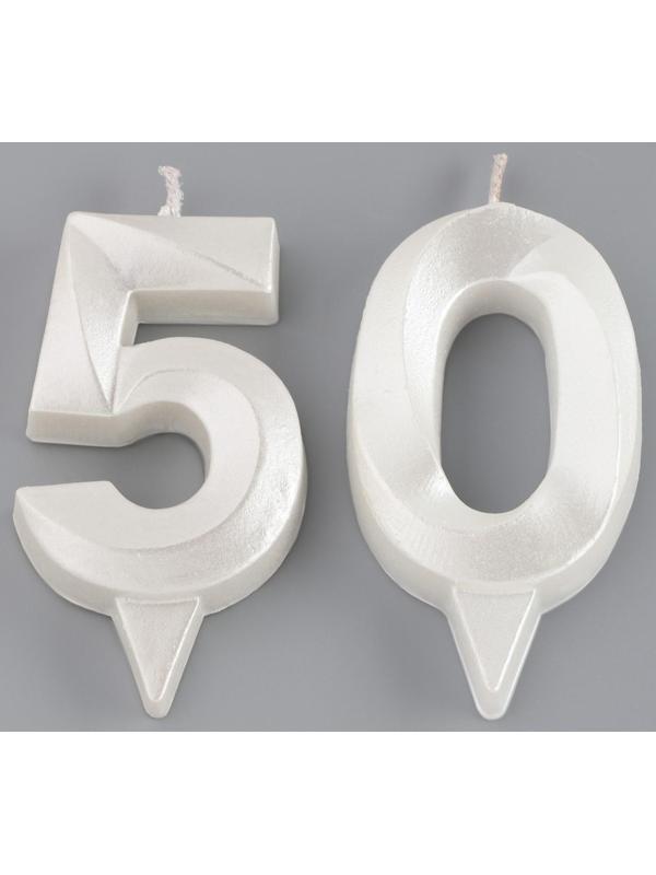 Свеча в торт юбилейная 