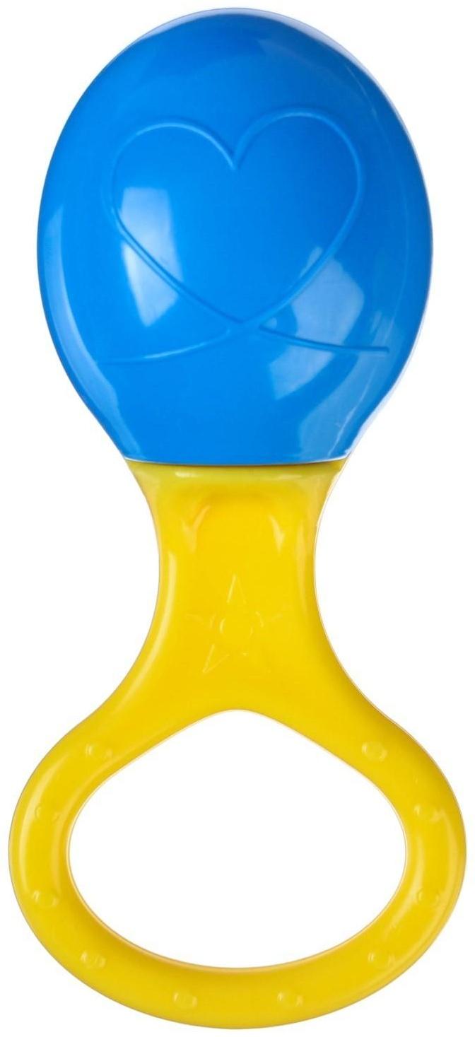 Погремушка «Маракас с кольцом», цвет МИКС