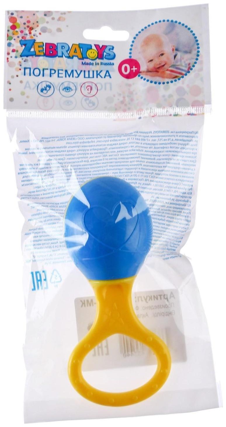 Погремушка «Маракас с кольцом», цвет МИКС