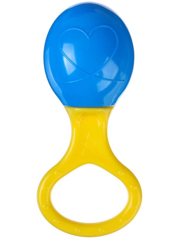 Погремушка «Маракас с кольцом», цвет МИКС
