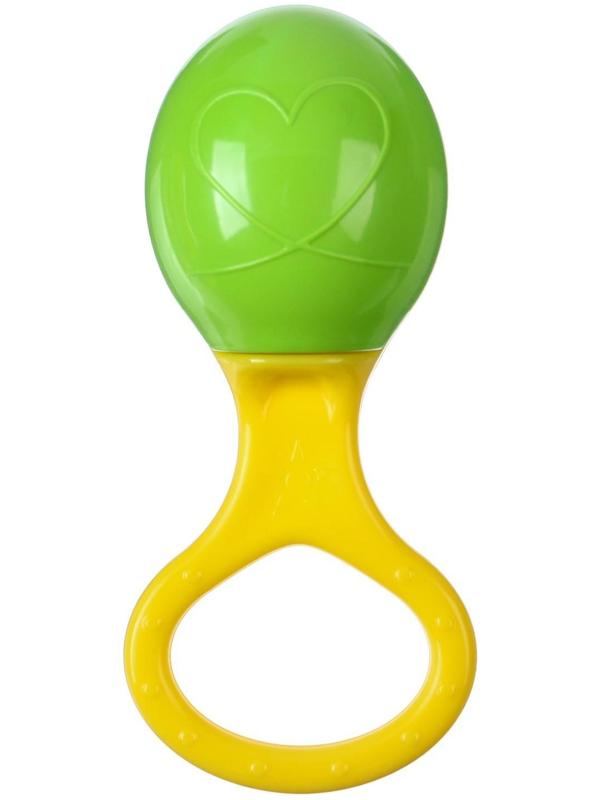 Погремушка «Маракас с кольцом», цвет МИКС