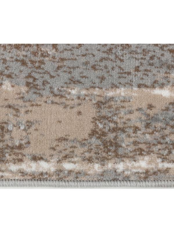 Ковер овальный, размер 80х150 см ПП 100%, джут