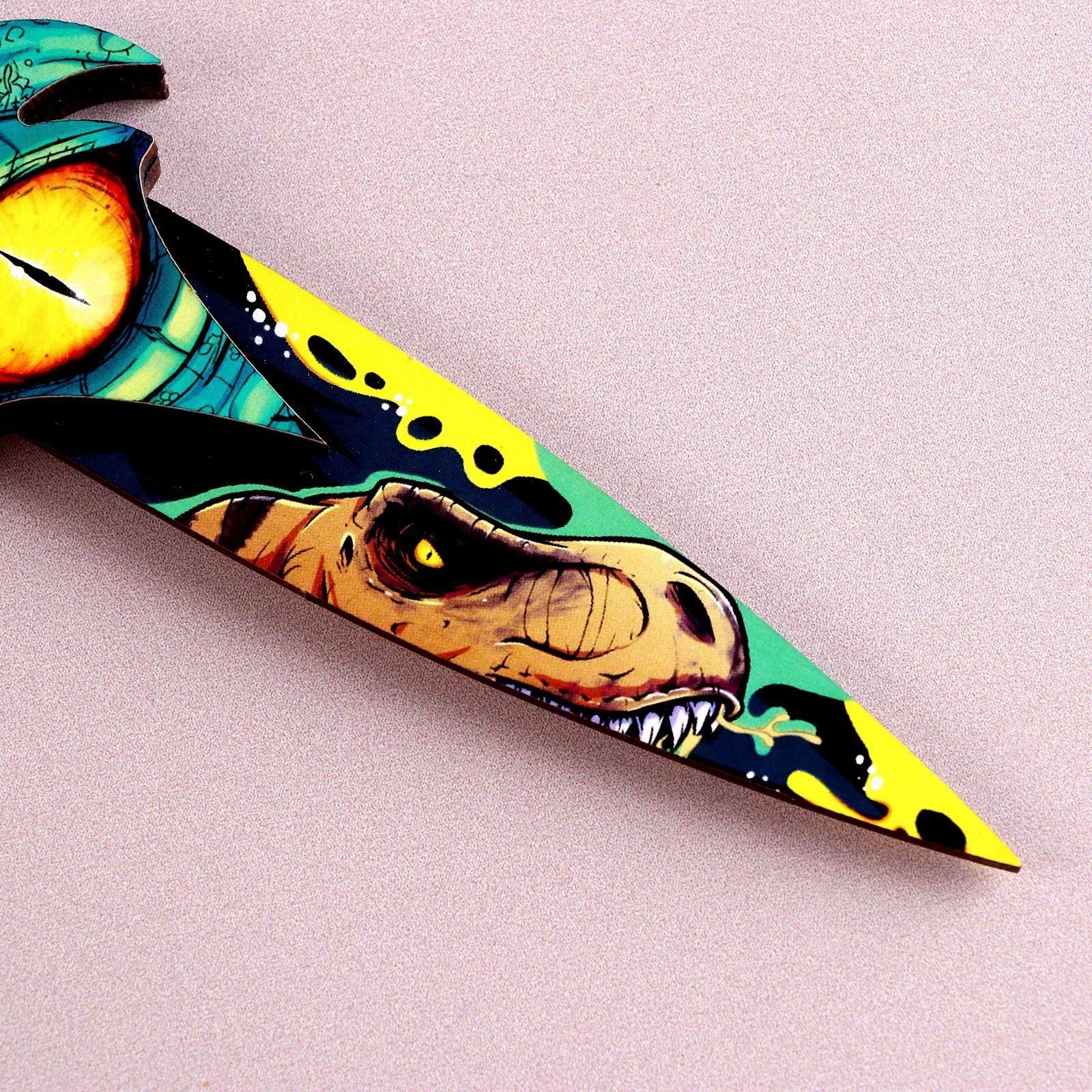 Модель из дерева «Кинжал», драконий глаз