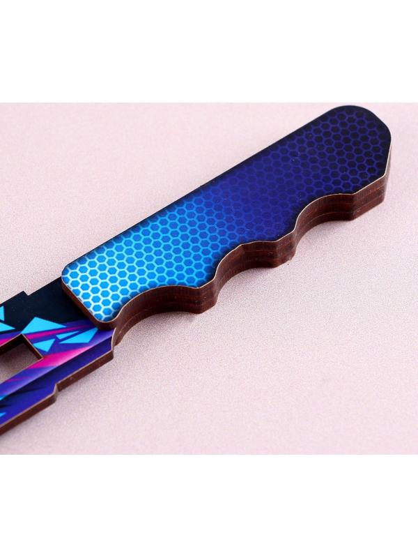 Модель из дерева «Нож», фиолетовый