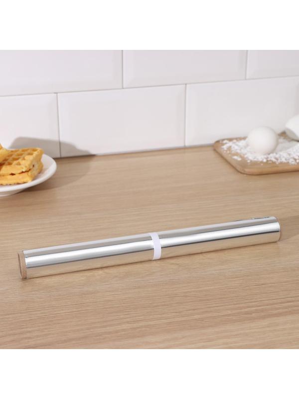 Фольга алюминиевая Доляна «Премиум», 44см х 25м, 14 мкм