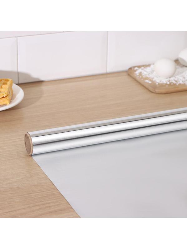 Фольга алюминиевая Доляна «Премиум», универсальная, 29см х 20м, 14 мкм