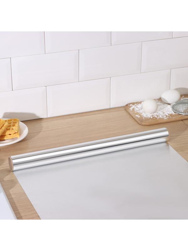 Фольга алюминиевая Доляна «Премиум», универсальная, 29см х 20м, 14 мкм