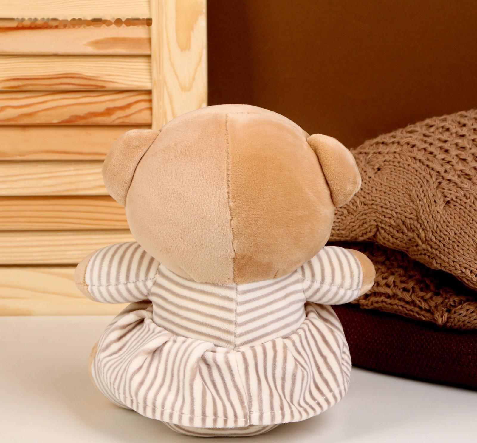 Мягкая игрушка «Мишутка в платье», цвета МИКС