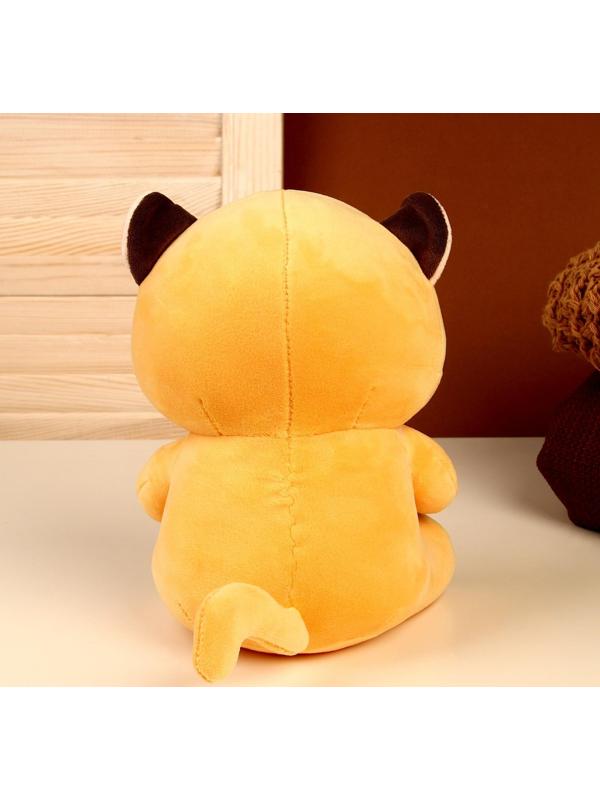 Мягкая игрушка «Котик», размер 22 см, цвет рыжий