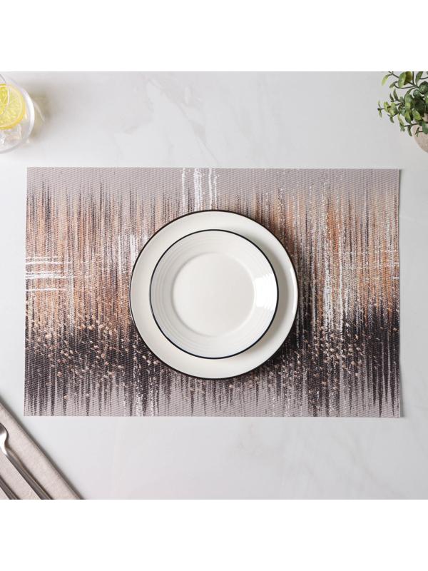 Набор салфеток сервировочных на стол «Сияние», 4 шт, 45×30 см