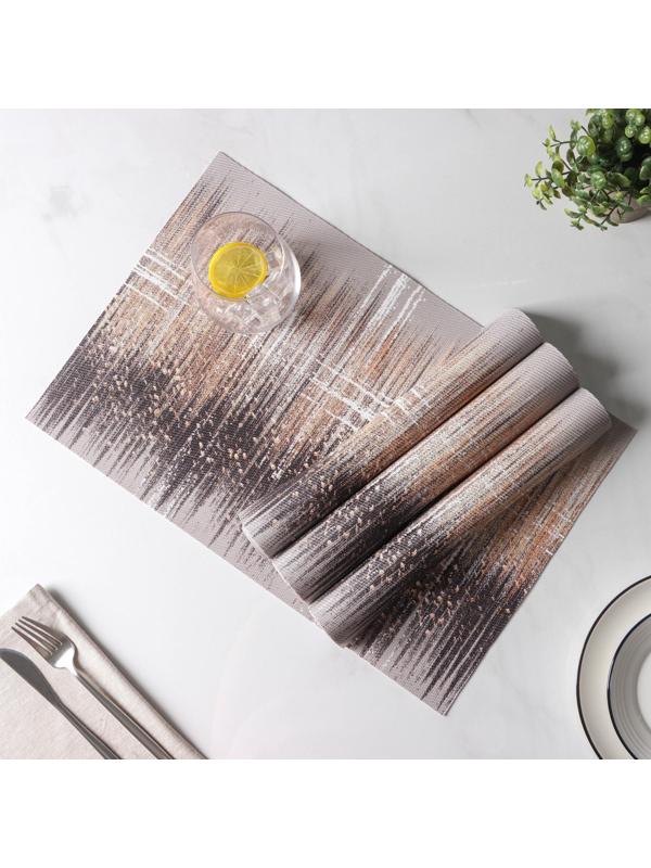 Набор салфеток сервировочных на стол «Сияние», 4 шт, 45×30 см