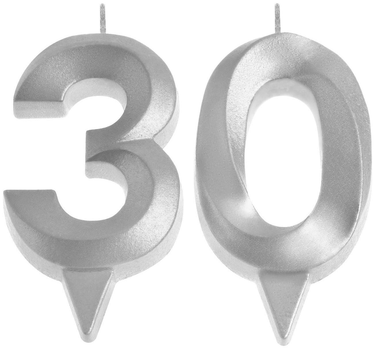 Свеча в торт юбилейная 