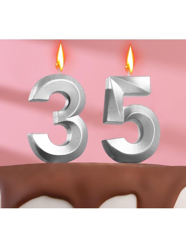 Свеча в торт юбилейная 