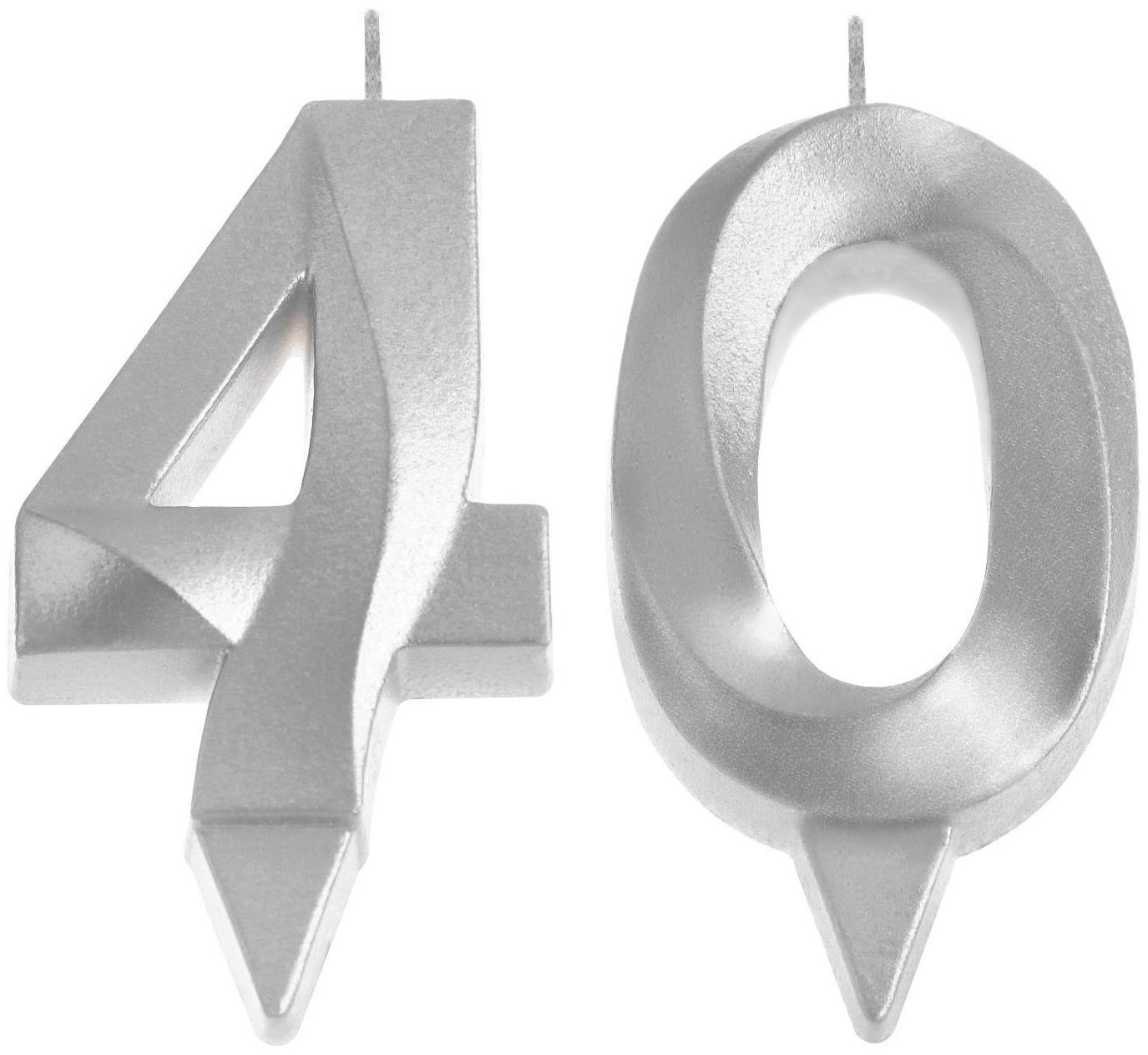 Свеча в торт юбилейная 